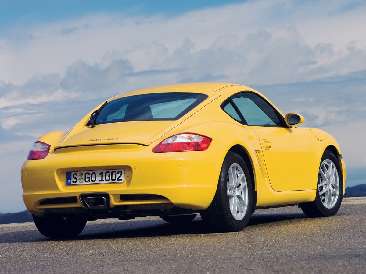 Porsche Cayman I (987) — 3/4 arxadan