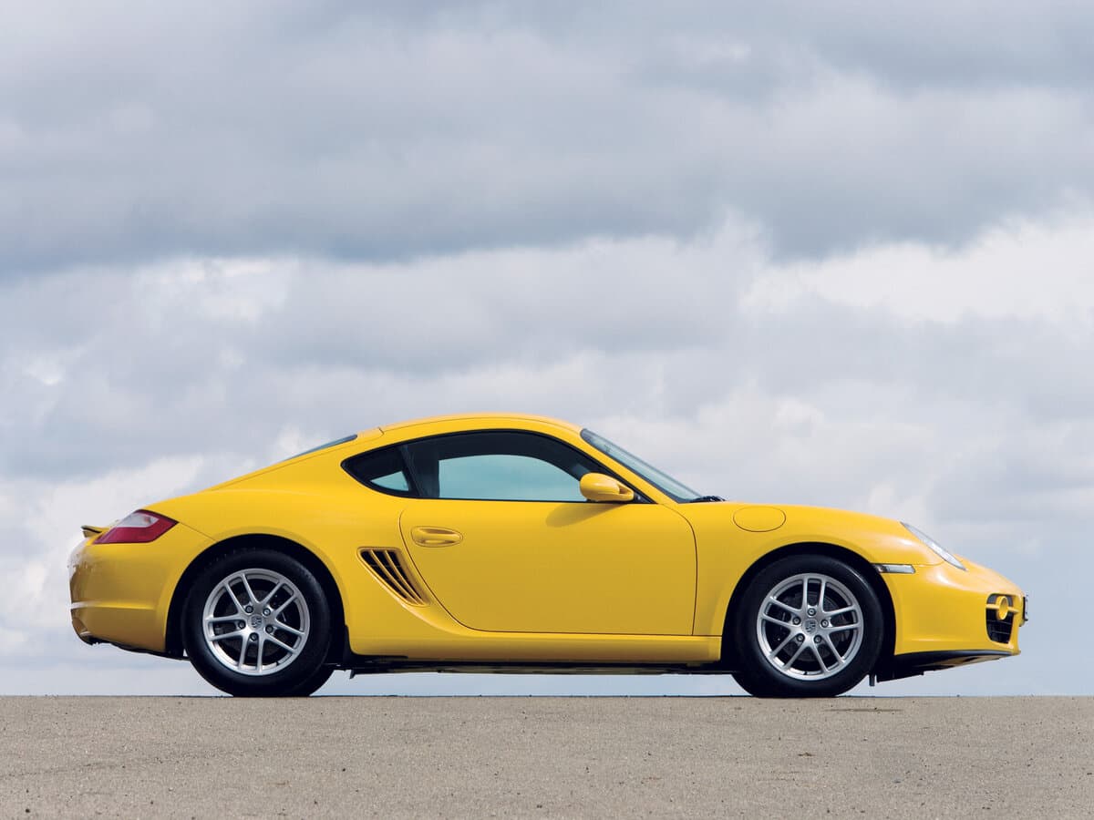 Porsche Cayman I (987) — Yandan