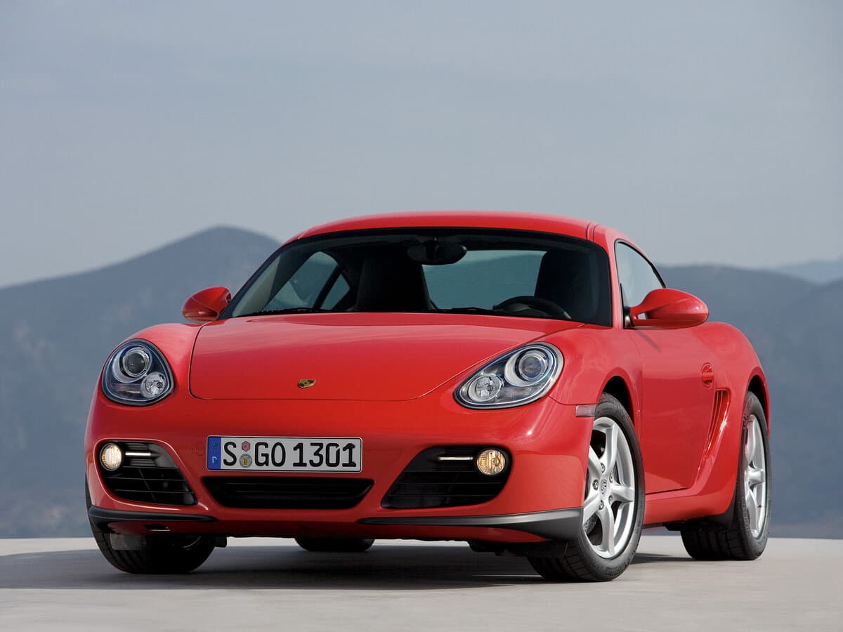 Porsche Cayman I (987) Restayling — Öndən