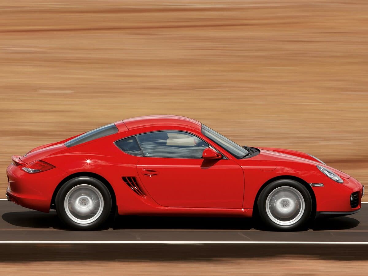 Porsche Cayman I (987) Restayling — Yandan