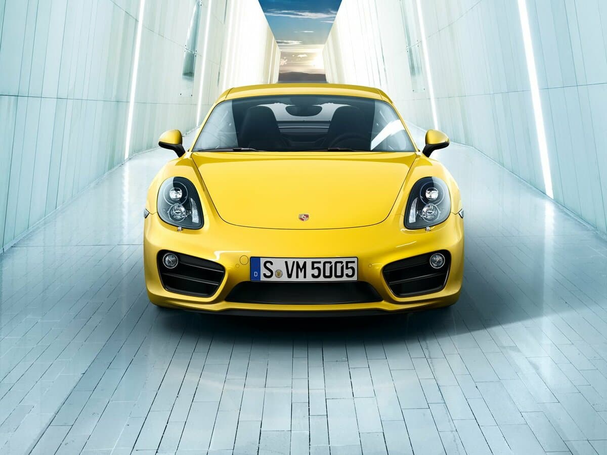 Porsche Cayman II (981) — Öndən