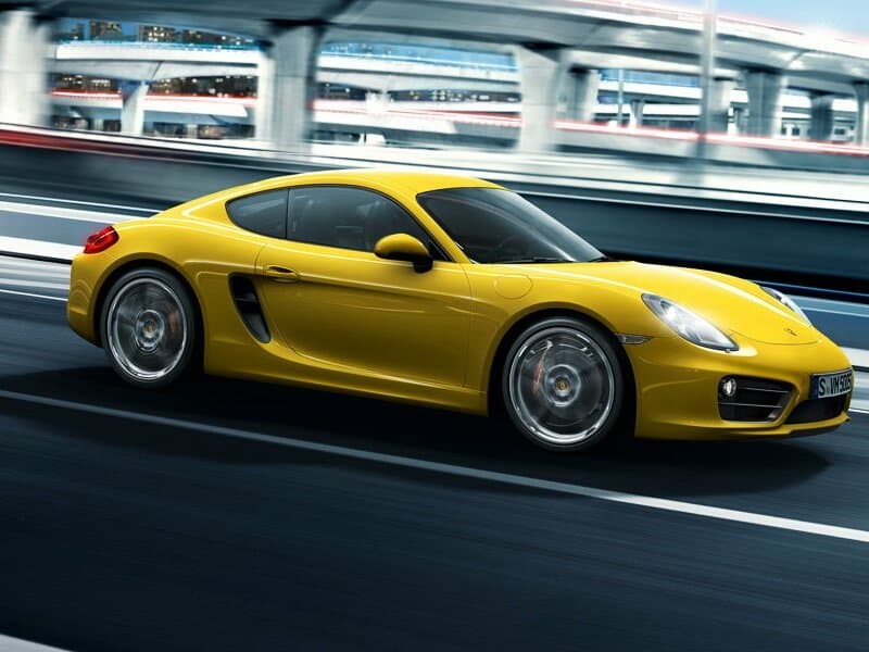Porsche Cayman II (981) — Yandan