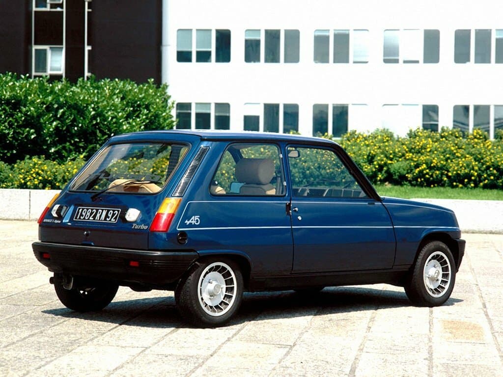 Renault 5 I — 3/4 arxadan