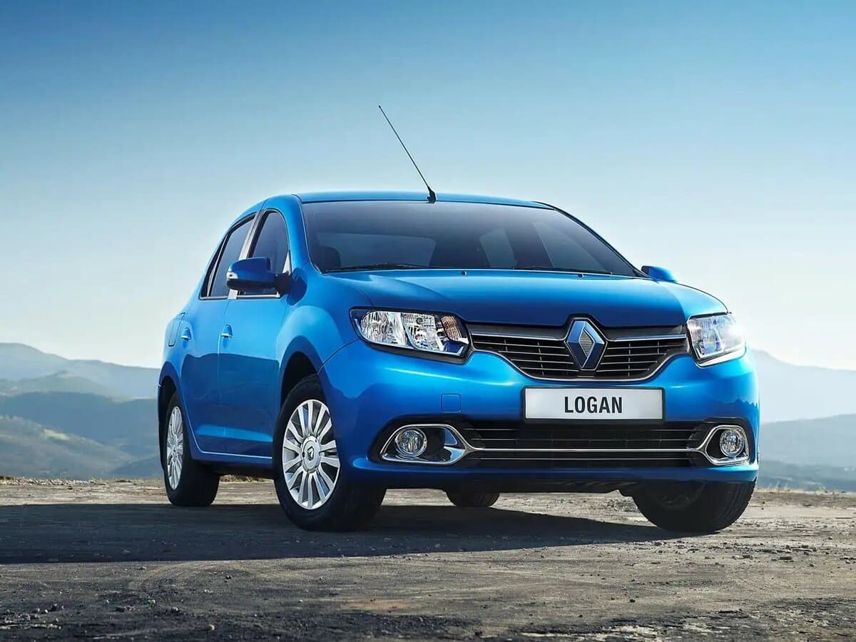 Renault Logan II — Öndən