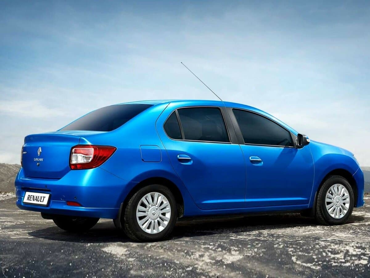 Renault Logan II — 3/4 arxadan