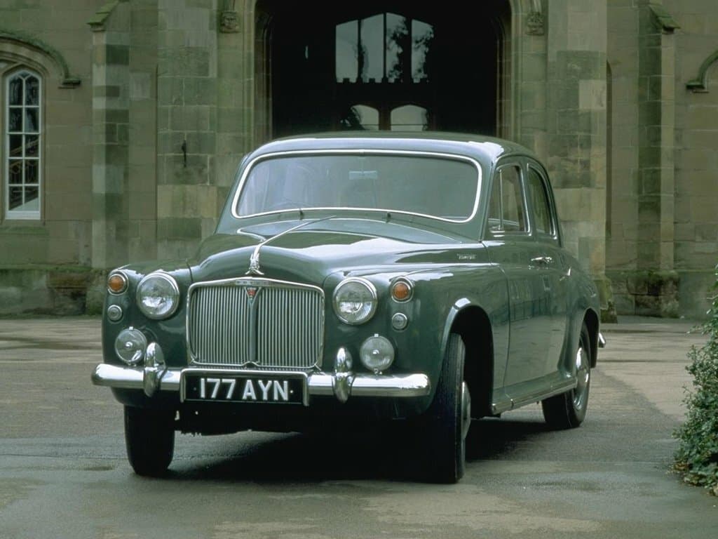 Rover P4 1949 – 1964 — Öndən