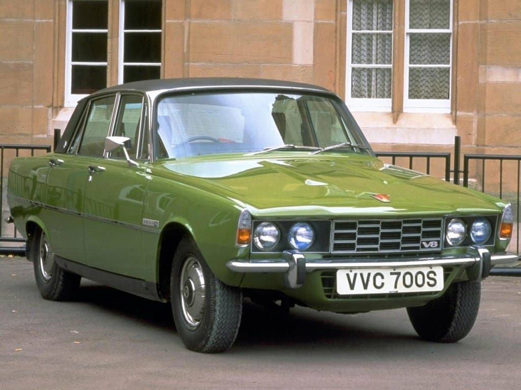 Rover P6 1963 – 1977 — Öndən