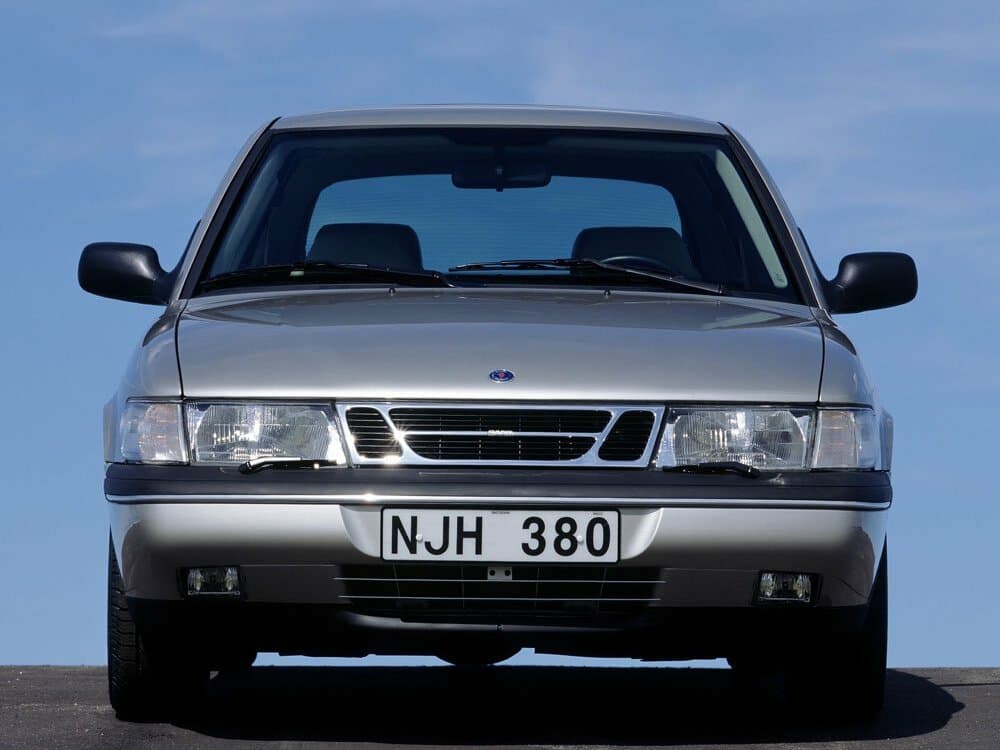 Saab 900 II — Öndən