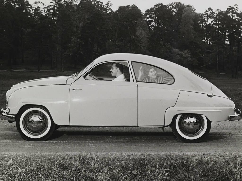 Saab 93 1956 – 1960 — Yandan