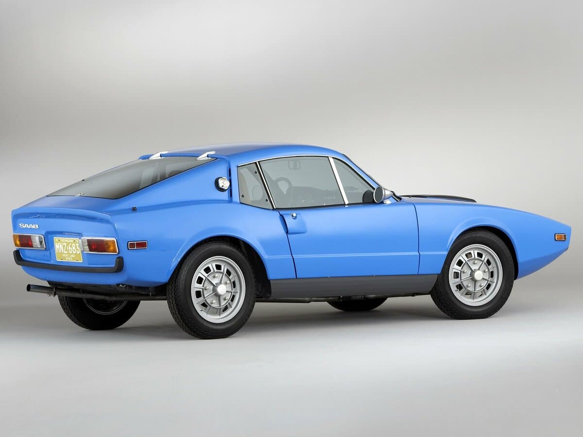 Saab Sonett III — 3/4 arxadan