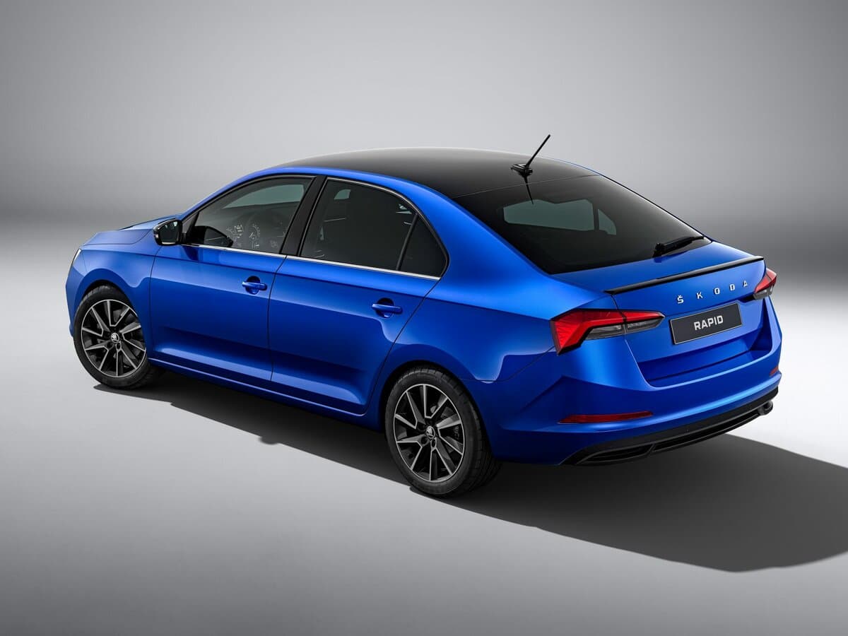 Skoda Rapid II — 3/4 arxadan
