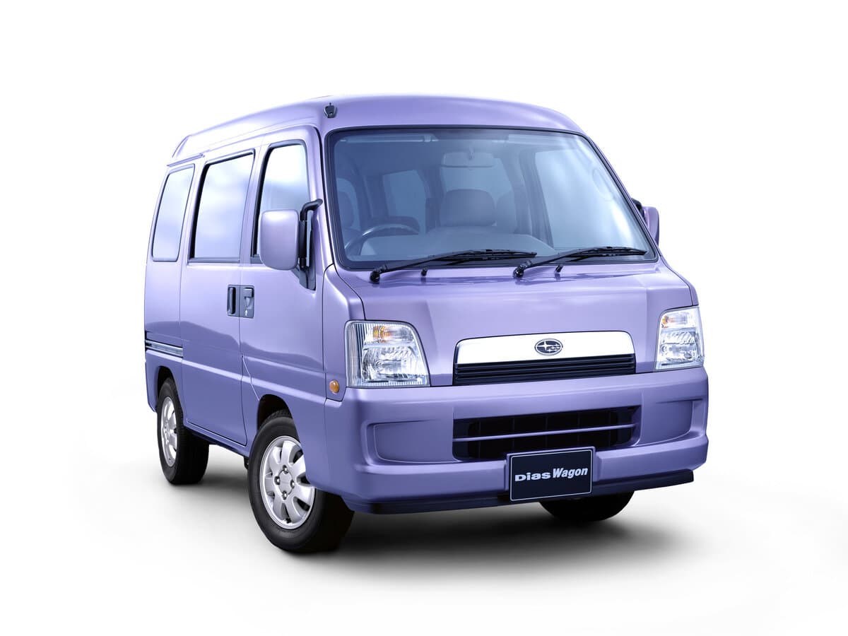 Subaru Dias Wagon I — öndən görünüş