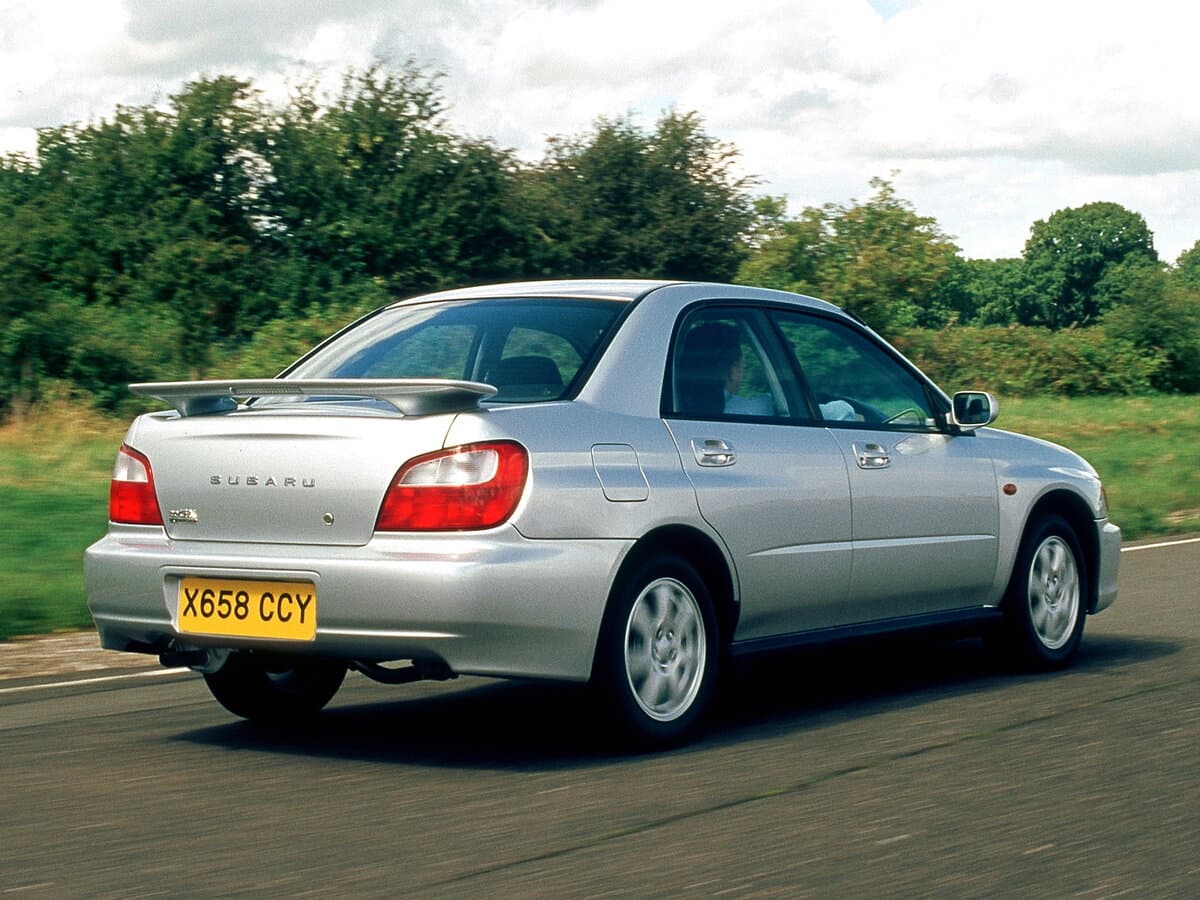 Subaru Impreza II — 3/4 arxadan