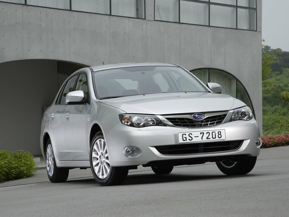 Subaru Impreza III — Öndən