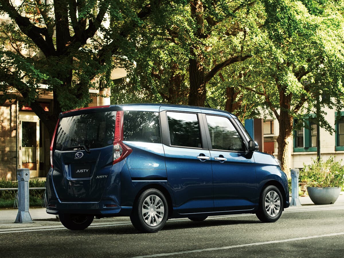 Subaru Justy V — 3/4 arxadan