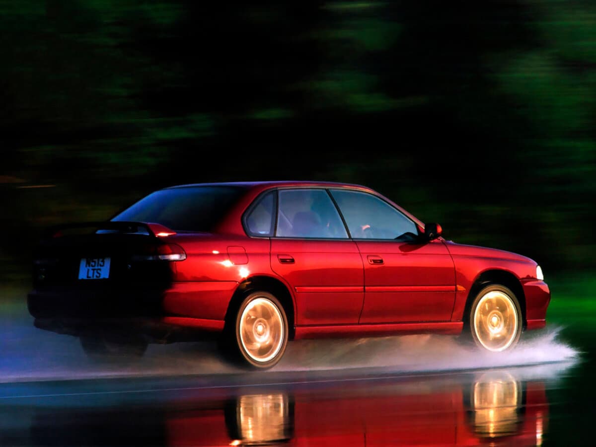 Subaru Legacy II — 3/4 arxadan