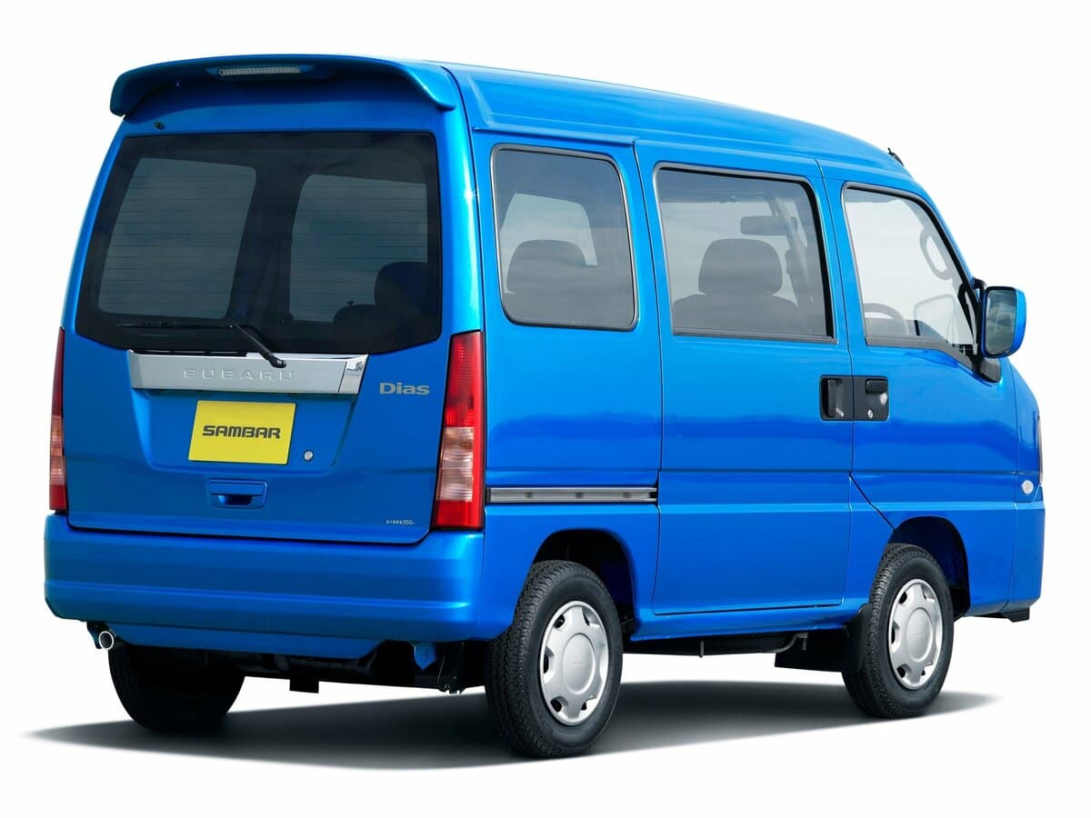 Subaru Sambar VI — 3/4 arxadan
