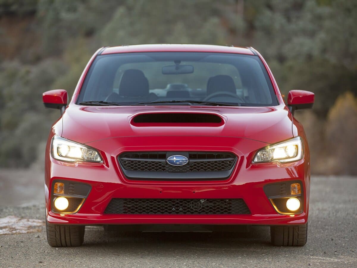 Subaru WRX I — Öndən