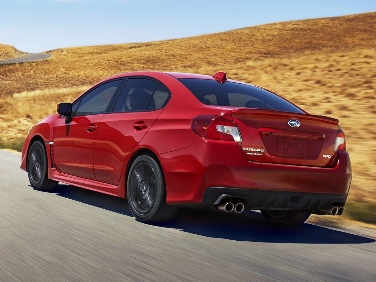 Subaru WRX I — 3/4 arxadan