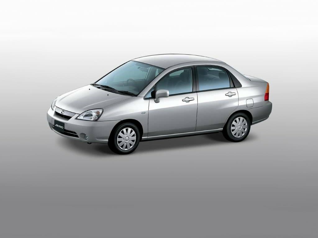 Suzuki Aerio 2001 – 2007 — Yandan