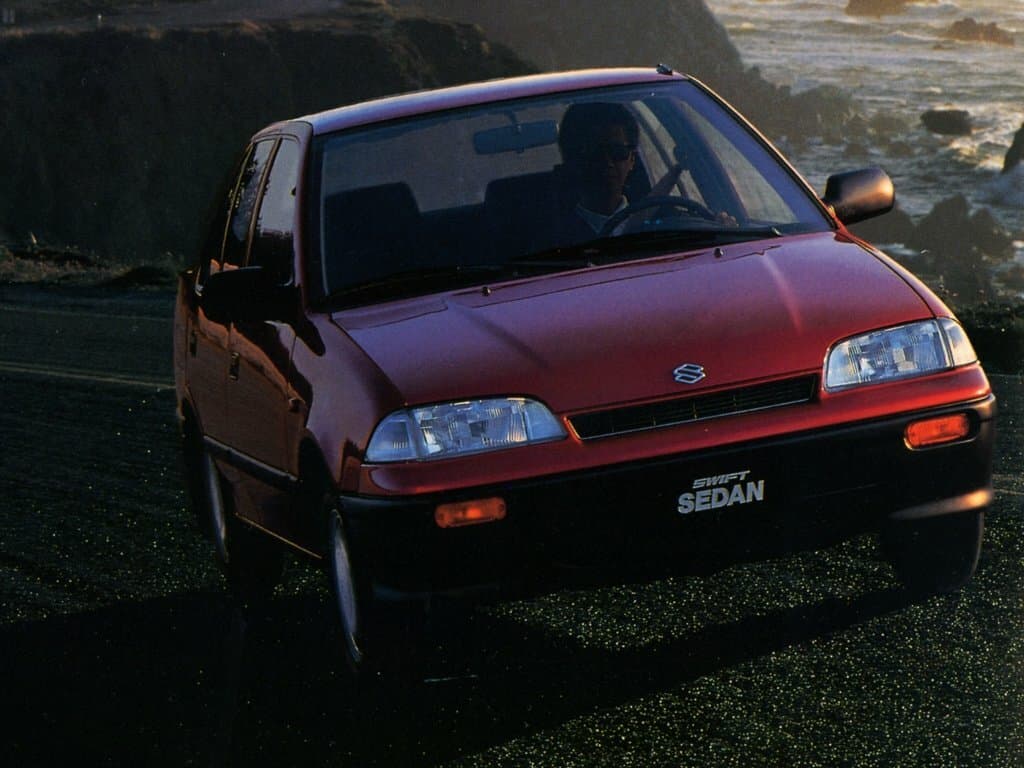 Suzuki Swift II — öndən görünüş