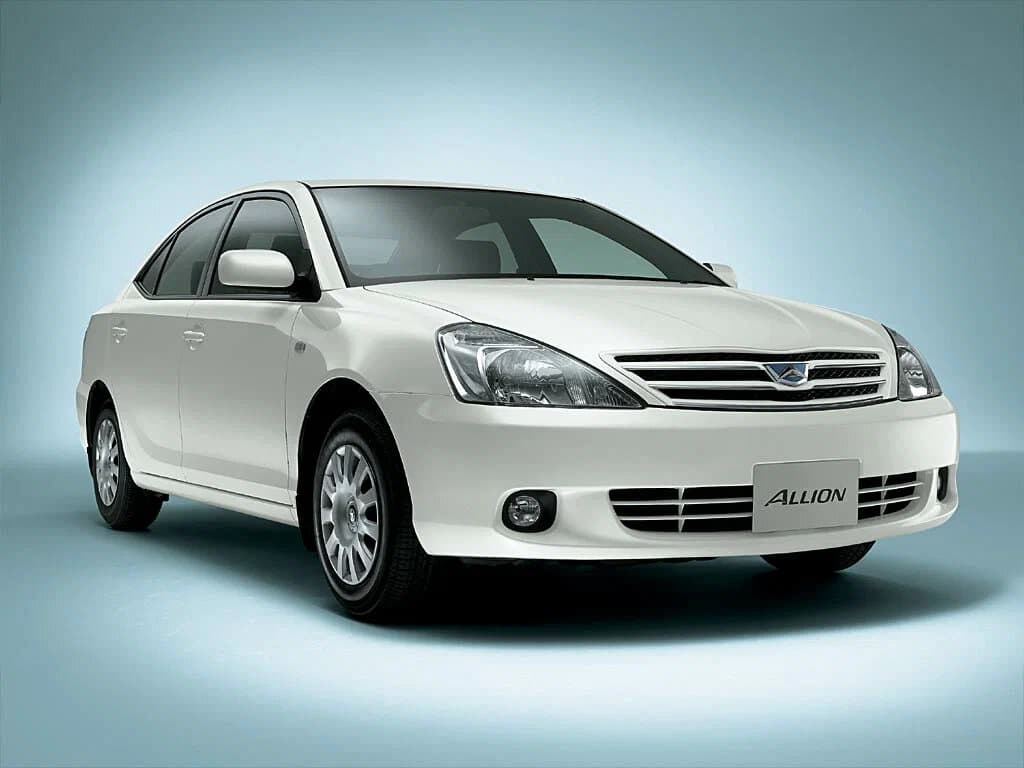 Toyota Allion I — Öndən