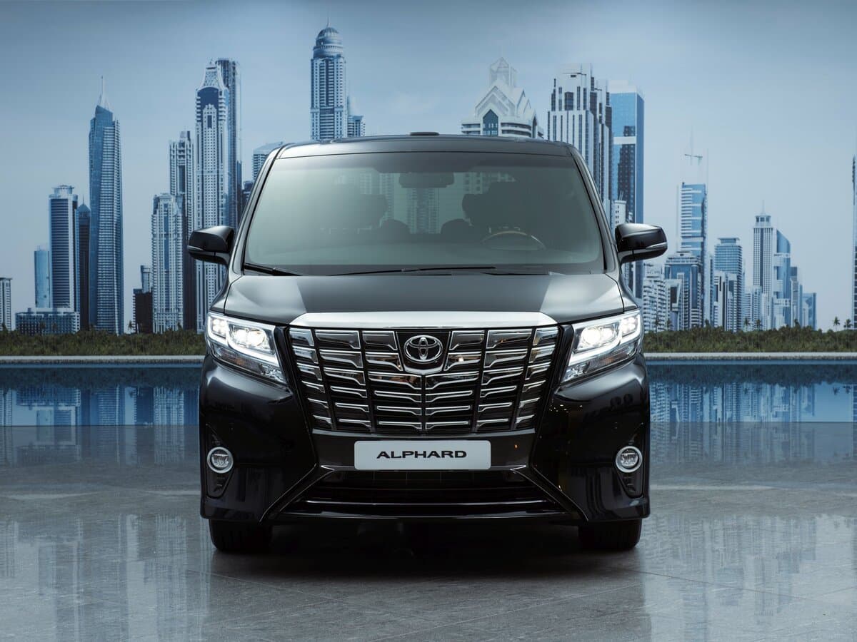 Toyota Alphard III — Öndən