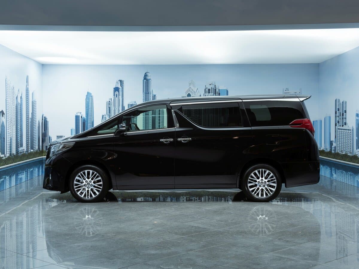 Toyota Alphard III — Yandan