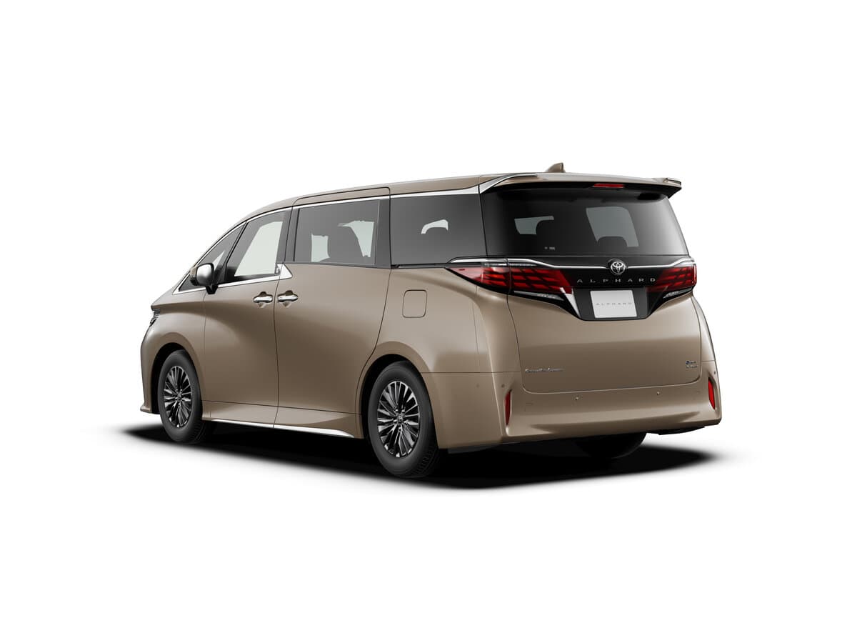 Toyota Alphard IV — 3/4 arxadan