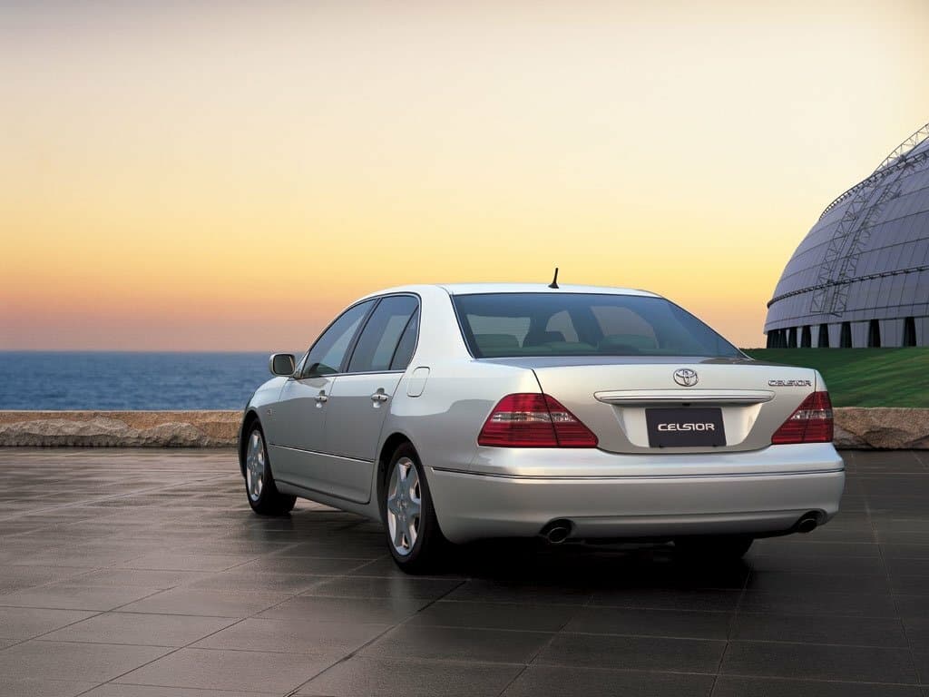 Toyota Celsior III (F30) Restayling — 3/4 arxadan