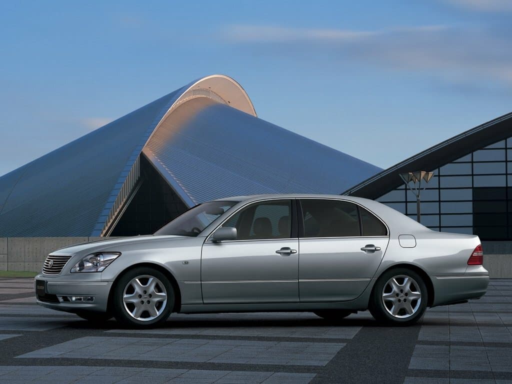 Toyota Celsior III (F30) Restayling — Yandan