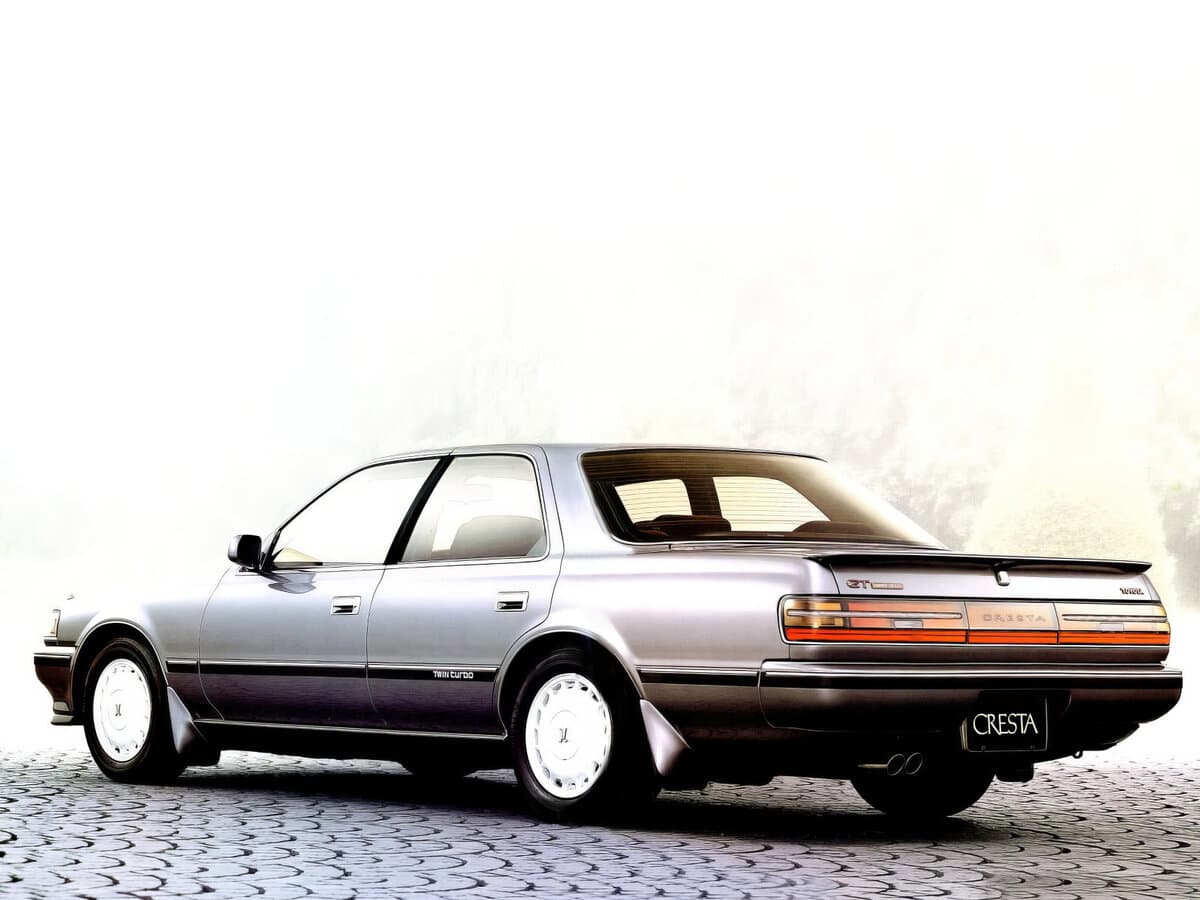 Toyota Cresta III (X80) Restayling — 3/4 arxadan