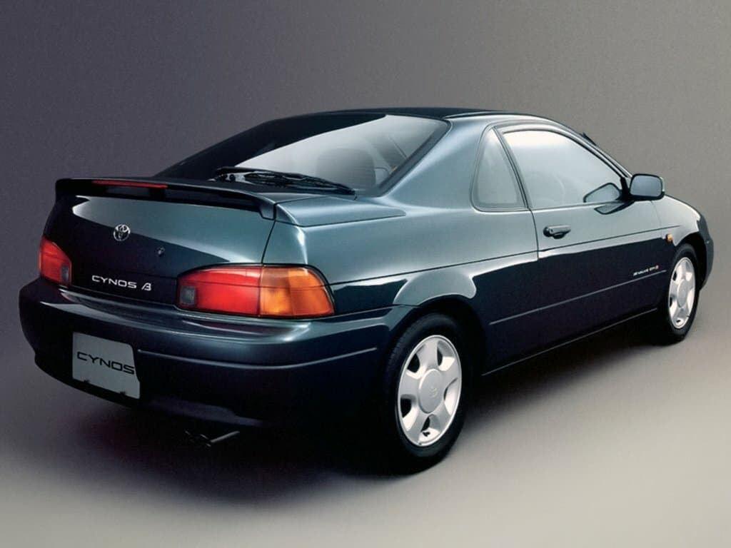 Toyota Cynos I (L44) — 3/4 arxadan