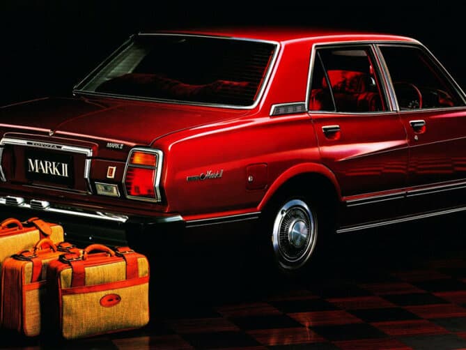 Toyota Mark II III (X30) — 3/4 arxadan