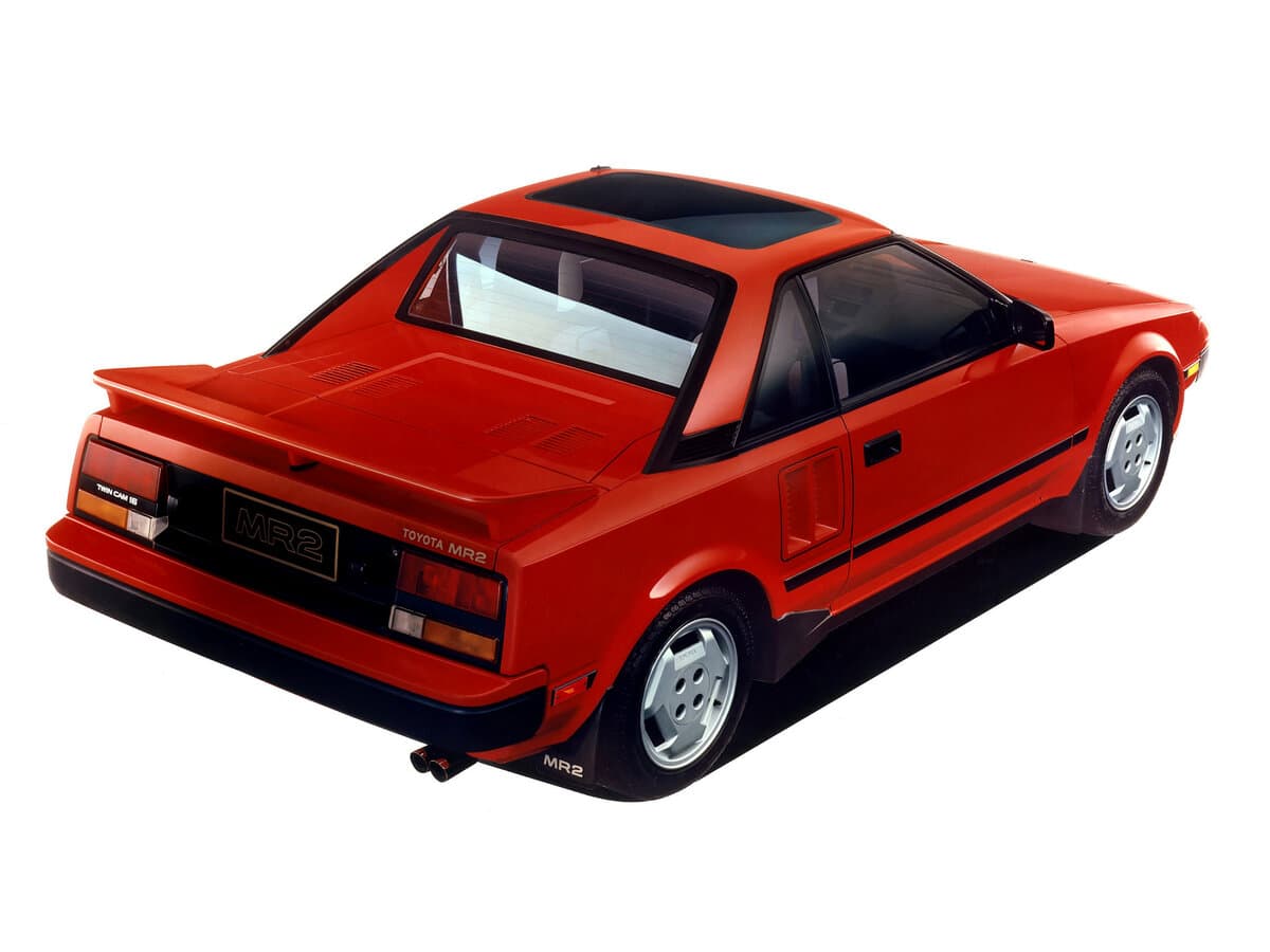 Toyota MR2 I (W10) — 3/4 arxadan