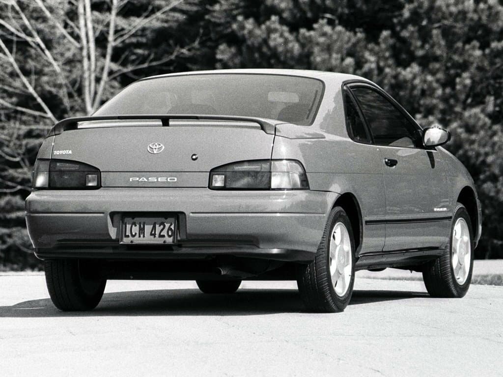 Toyota Paseo I (L40) — 3/4 arxadan