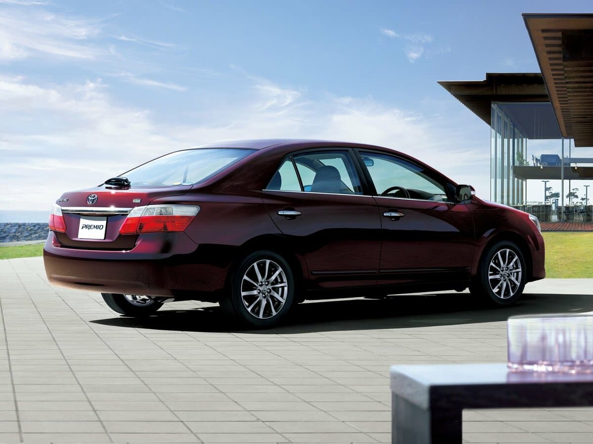 Toyota Premio II (T26) — 3/4 arxadan