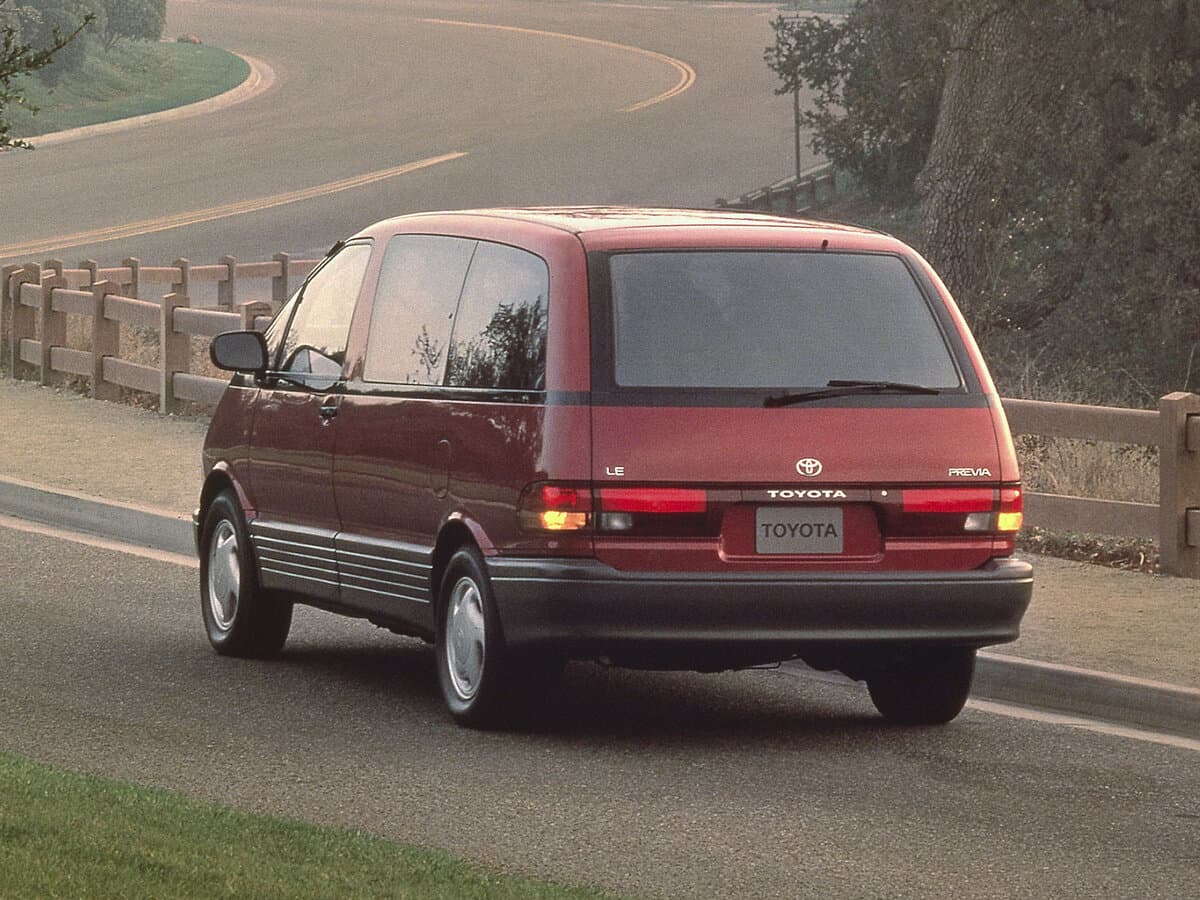 Toyota Previa I (XR10, XR20) — 3/4 arxadan