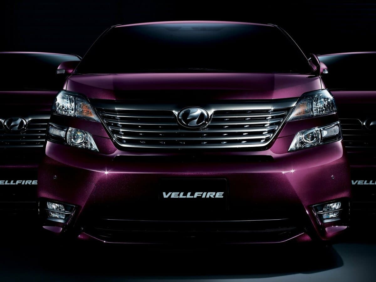 Toyota Vellfire I — Öndən