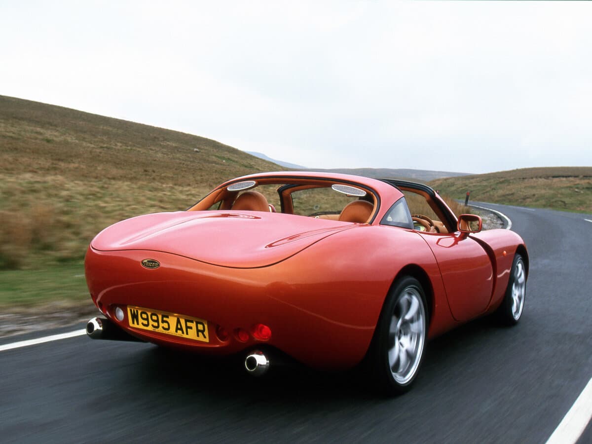 TVR Tuscan 1999 – 2006 — 3/4 arxadan