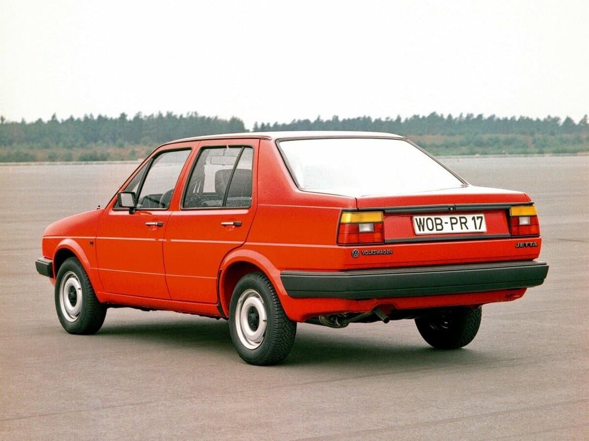 Volkswagen Jetta II — 3/4 arxadan