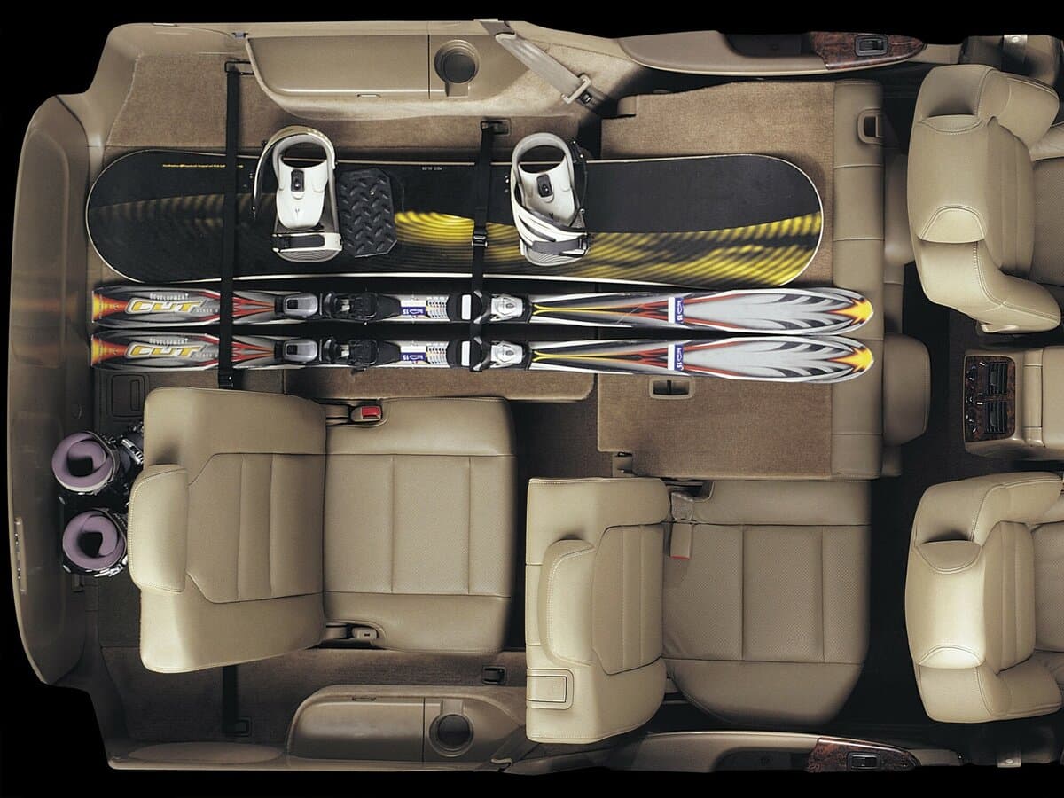 Acura MDX I — Salon, öndən