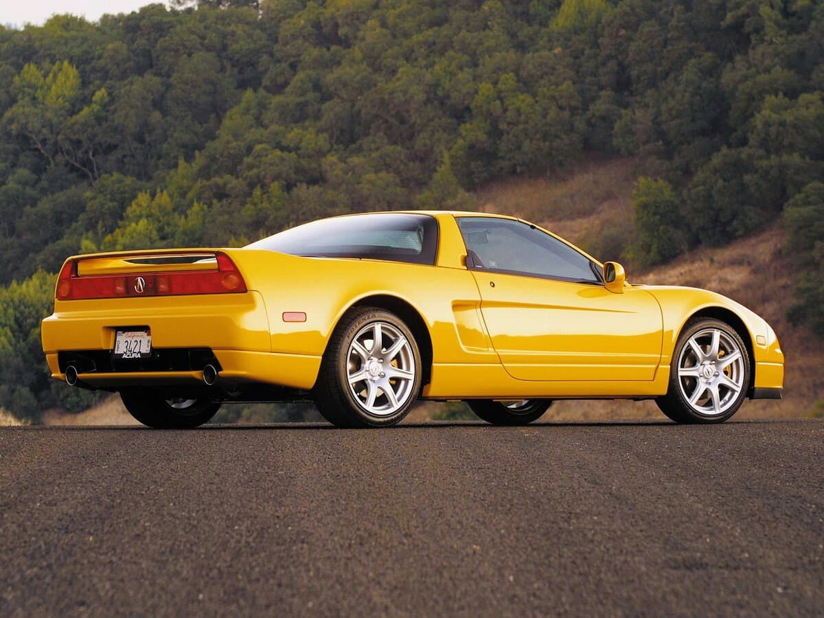 Acura NSX I Restayling — 3/4 arxadan