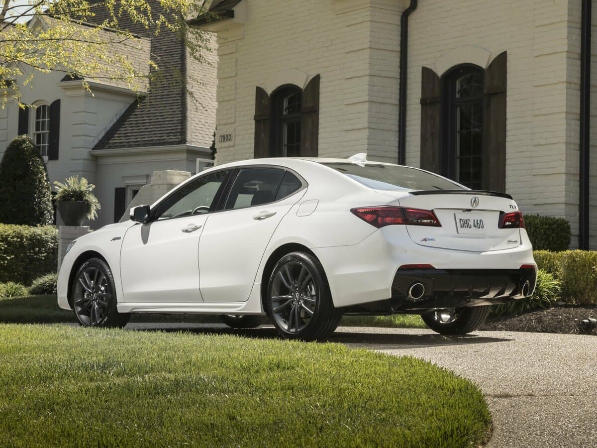 Acura TLX I Restayling — 3/4 arxadan