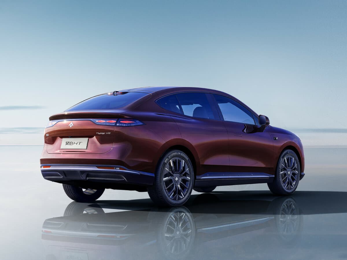 Aion Hyptec HT (Hyper HT) 2023 – indiyədək — 3/4 arxadan