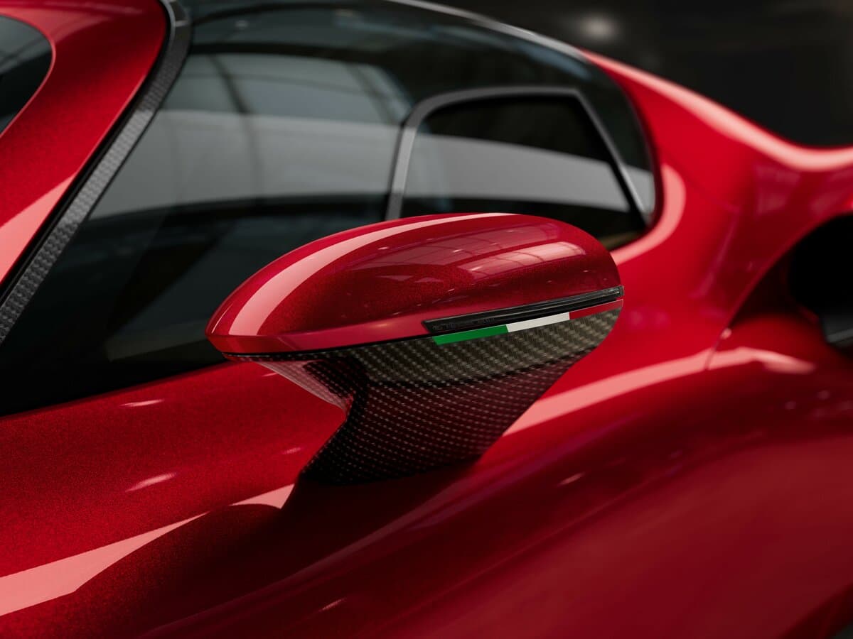 Alfa Romeo 33 Stradale 2024 – 2024 — Yan güzgü