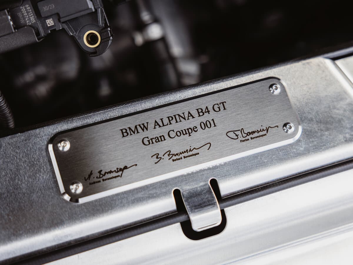Alpina B4 G26 Restayling — Salon, öndən