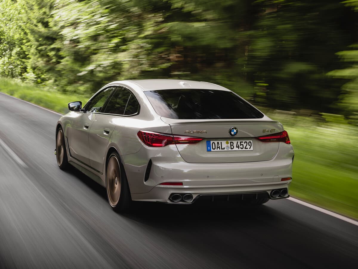 Alpina B4 G26 Restayling — 3/4 arxadan