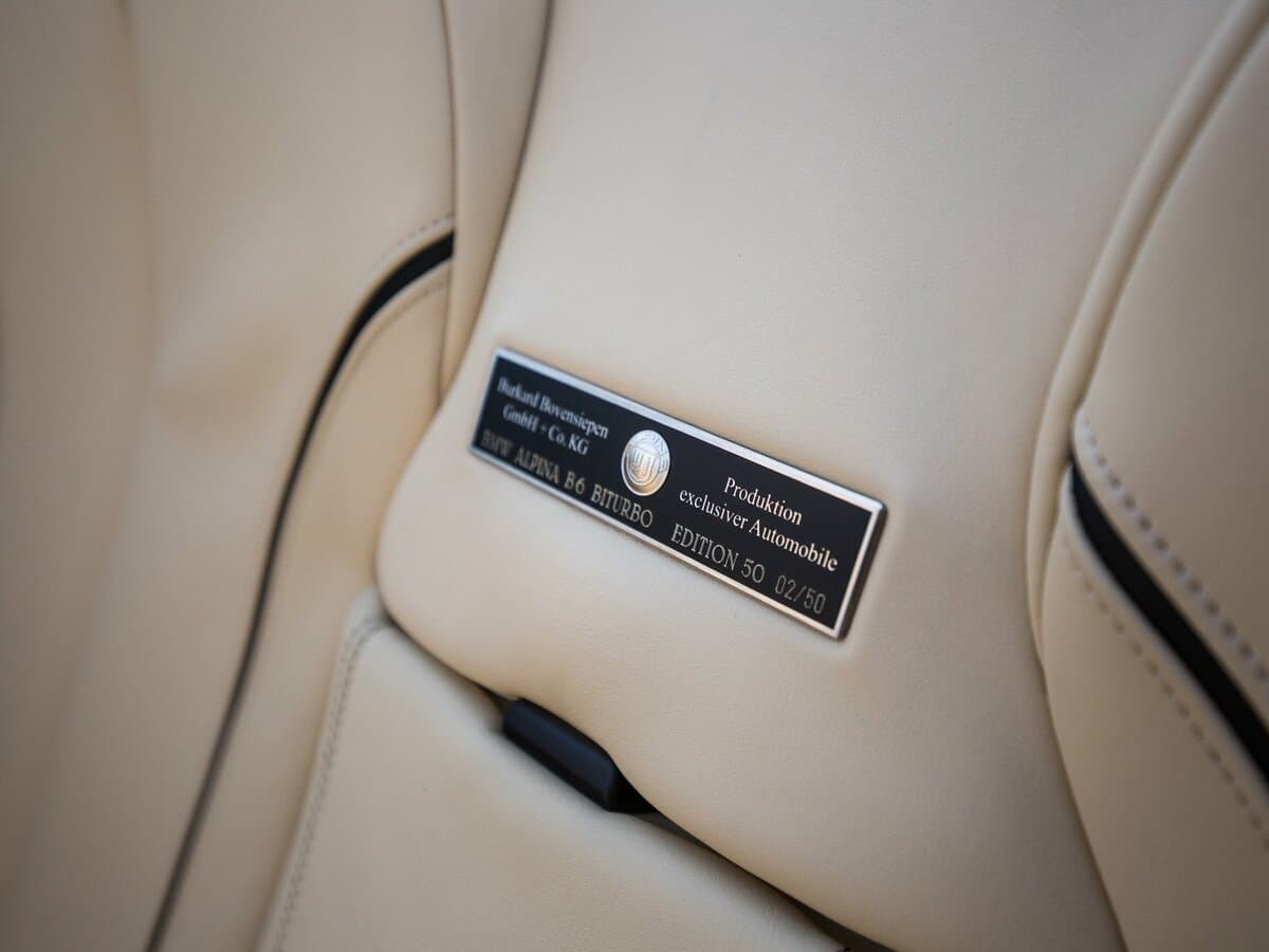 Alpina B6 F12/F13 Restayling — Salon, öndən