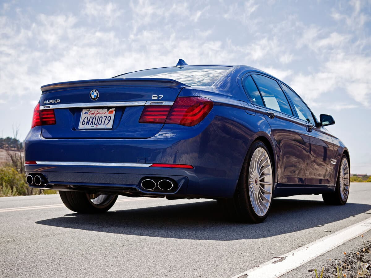 Alpina B7 F01/F02 Restayling — 3/4 arxadan